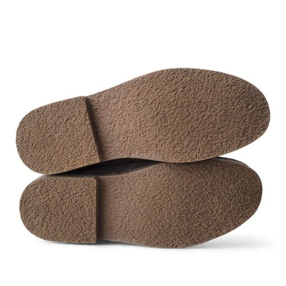 Eddie Bauer Bruce Suede Chukka Ankle Boots Grey / Blue Laces & Stitching Men 10M - Picture 8 of 11